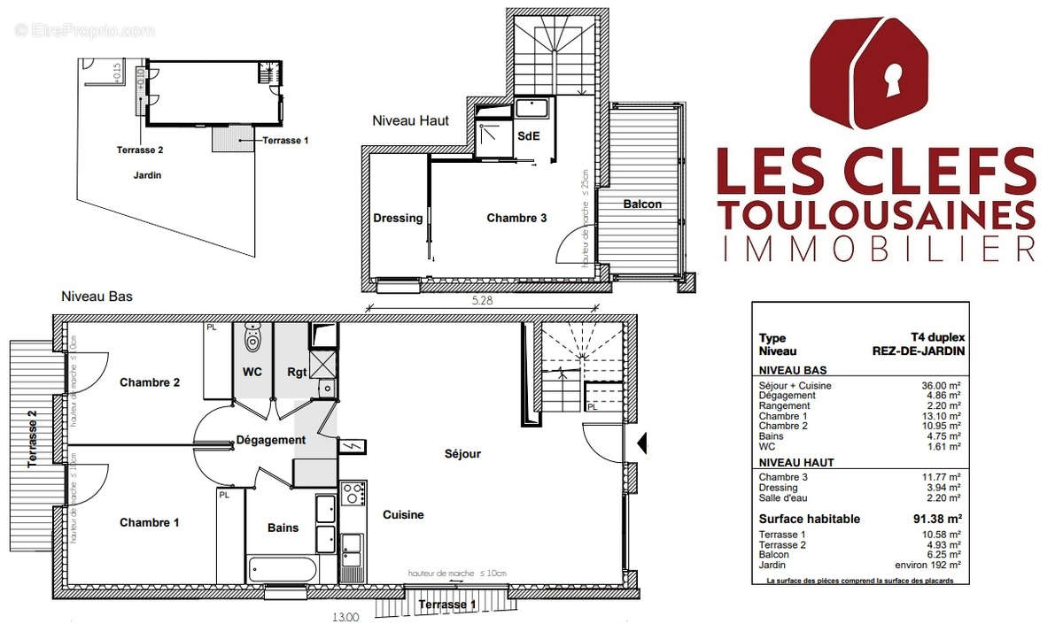 Appartement à TOULOUSE