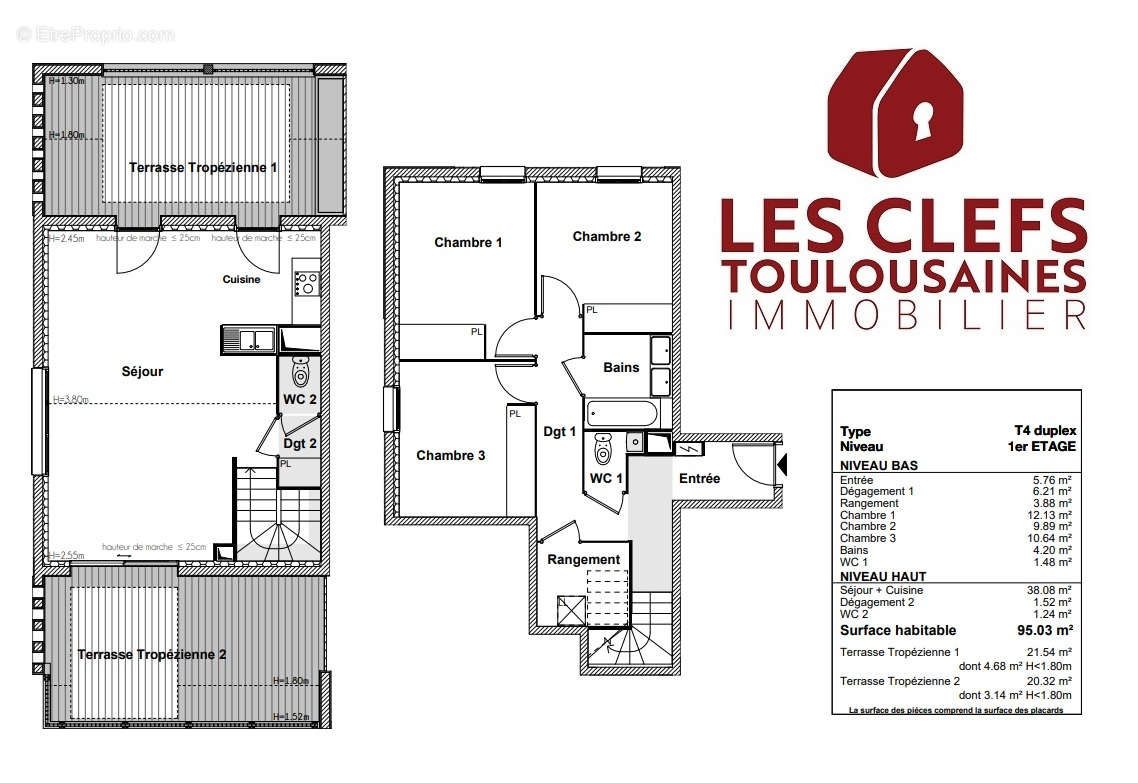 Appartement à TOULOUSE