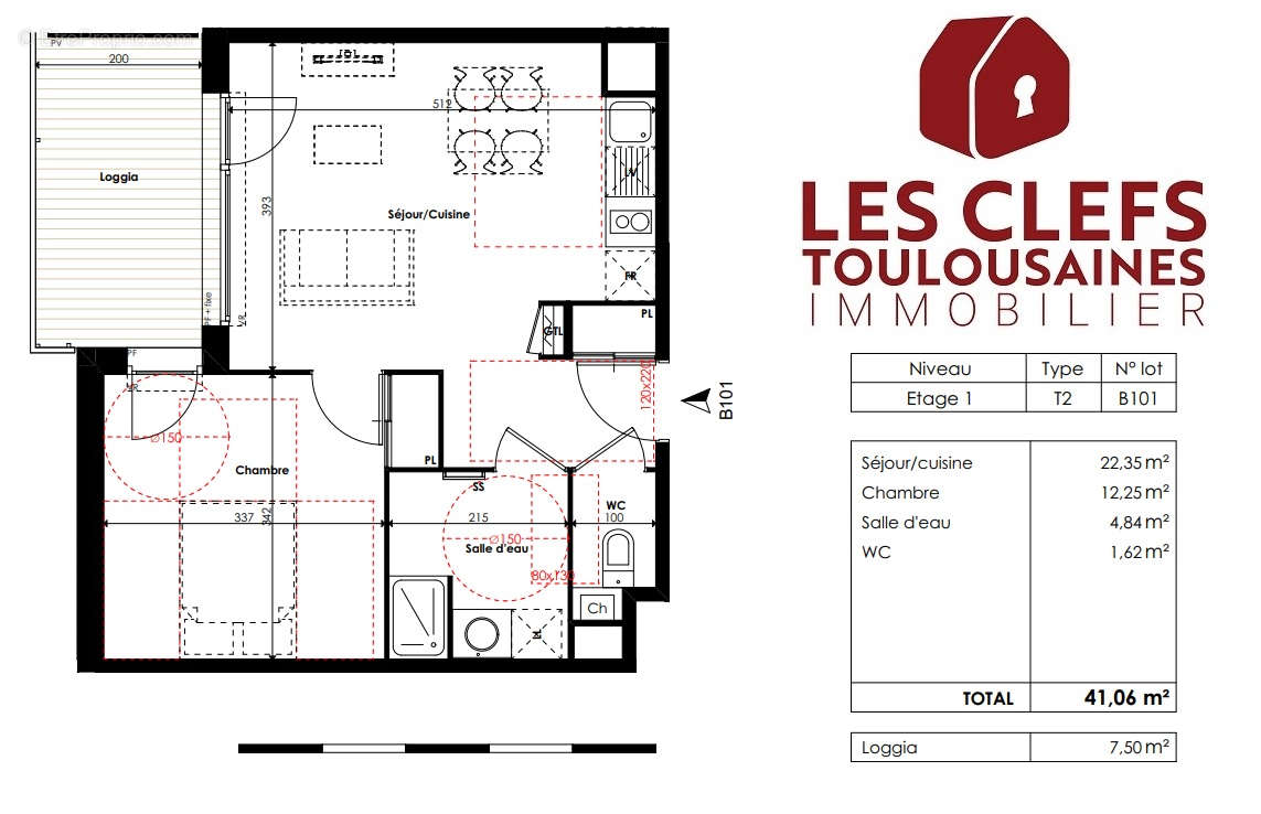 Appartement à ESCALQUENS