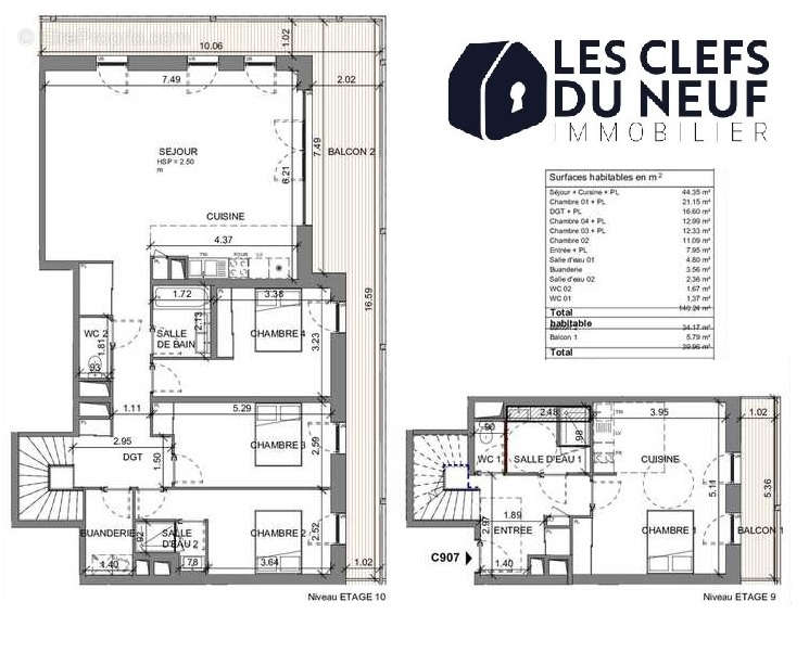 Appartement à TOULOUSE