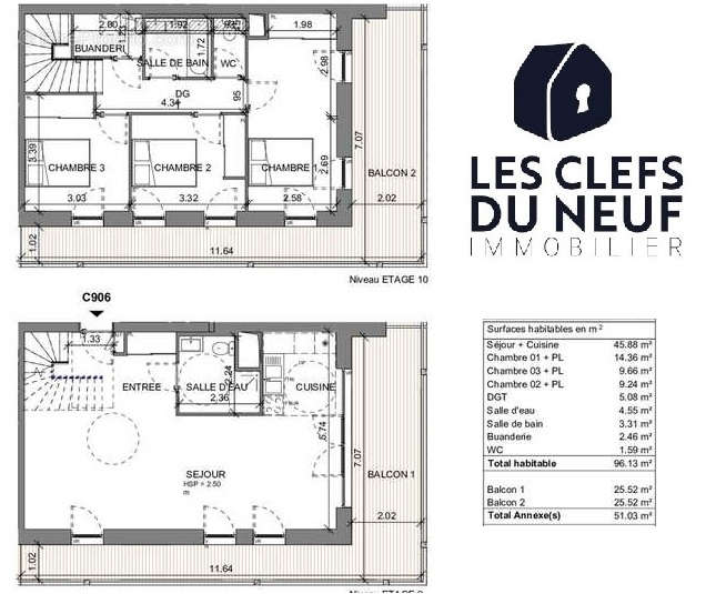 Appartement à TOULOUSE