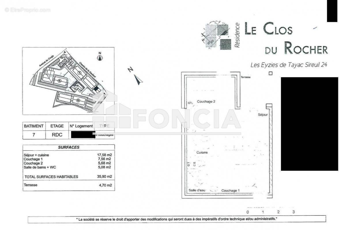 Appartement à TASSIN-LA-DEMI-LUNE