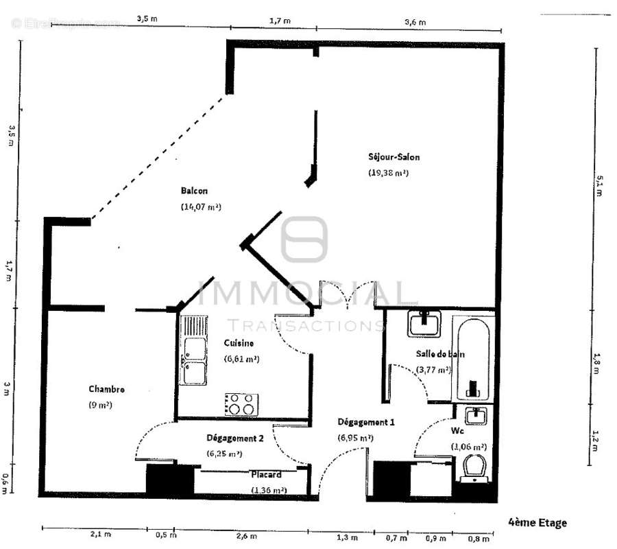 Appartement à MENTON