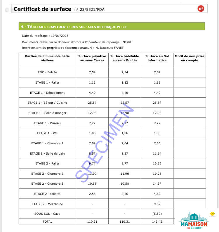 Appartement à CORBIE