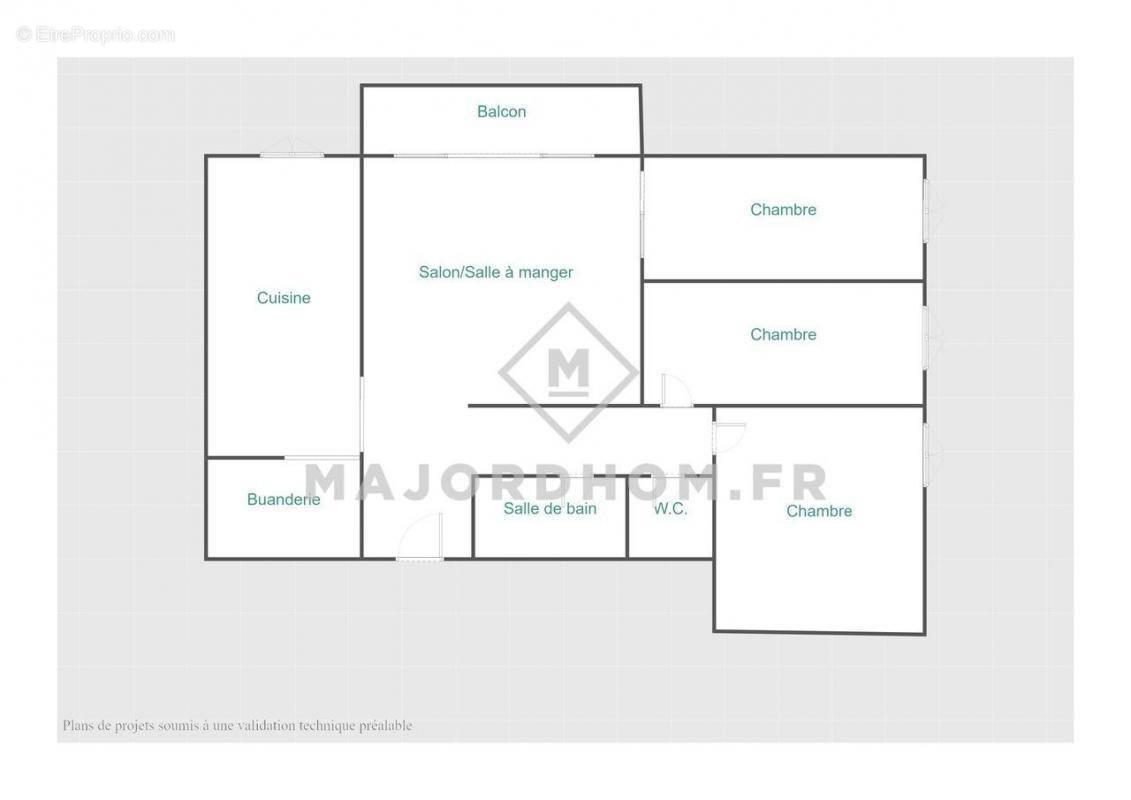 Appartement à MARSEILLE-8E