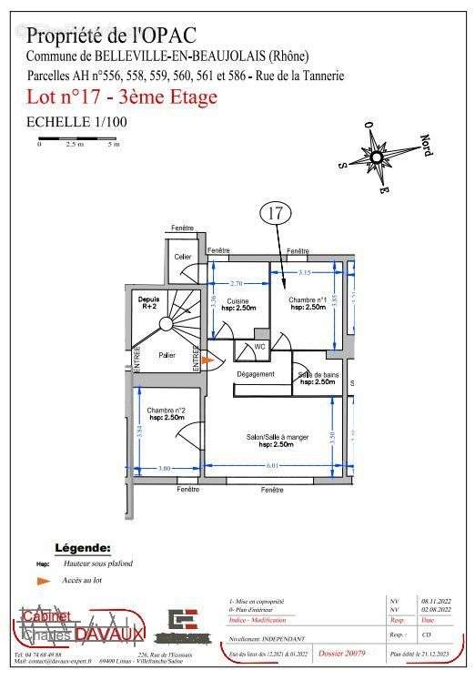 Appartement à BELLEVILLE