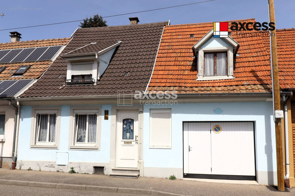 Ensemble de 2 maisons - Maison à BISCHWILLER