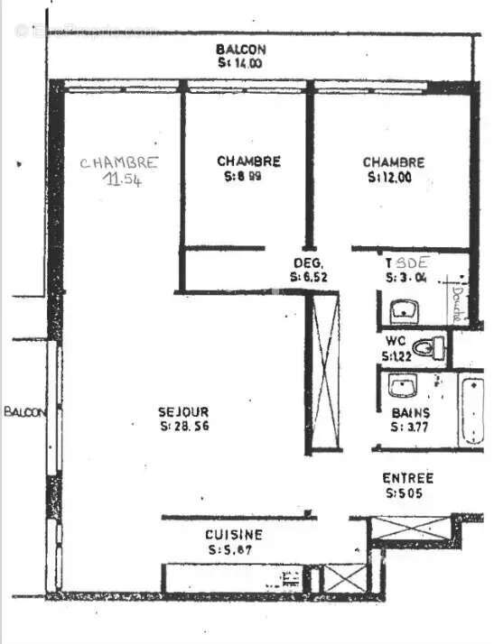 Appartement à LE TOUQUET-PARIS-PLAGE