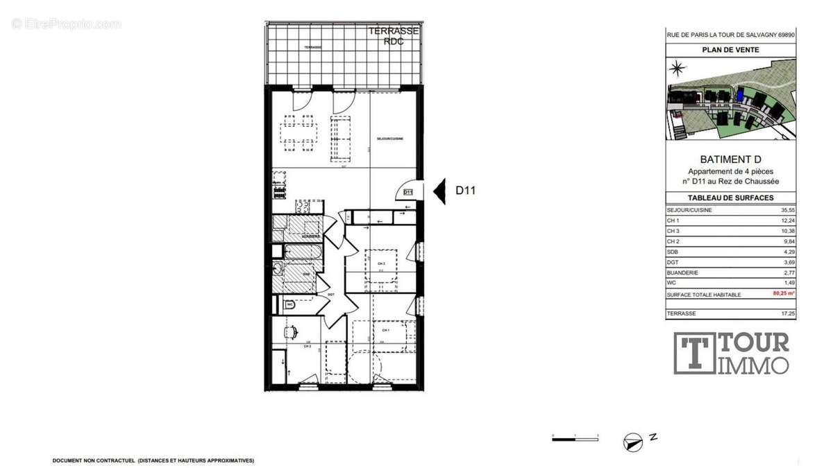 Maison à LA TOUR-DE-SALVAGNY