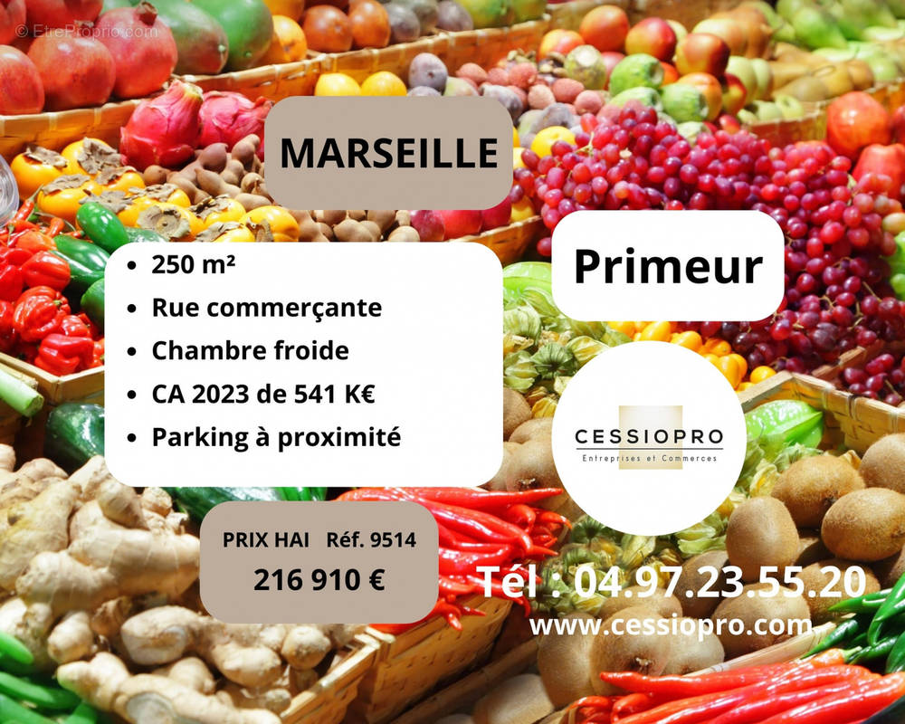 Commerce à MARSEILLE-4E