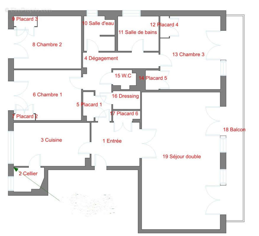 Appartement à MAISONS-LAFFITTE