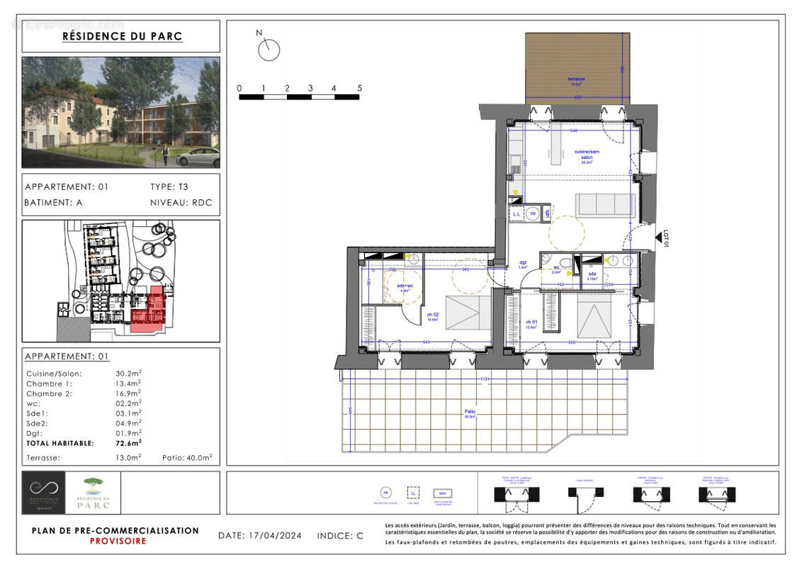 Appartement à LEUCATE