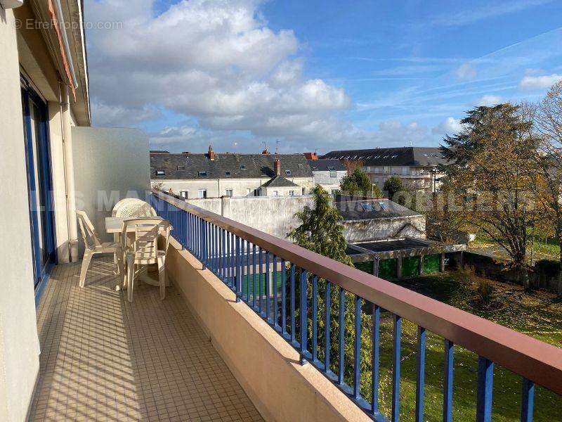 Balcon sur parc (côté sud est) - Appartement à ANGERS