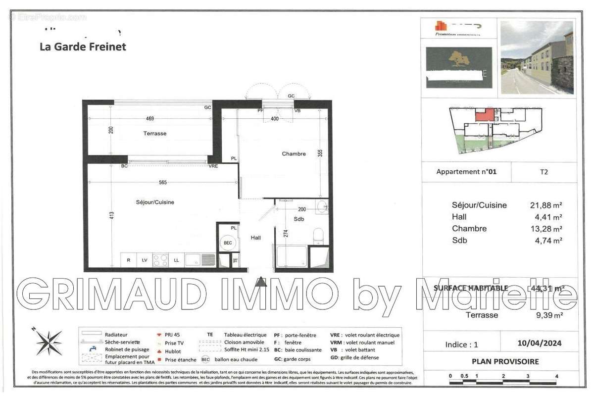 Appartement à LA GARDE-FREINET