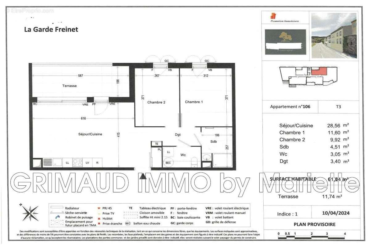 Appartement à LA GARDE-FREINET