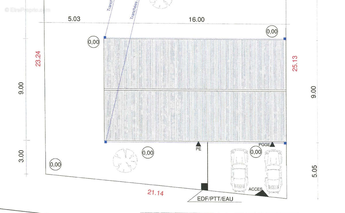 Terrain à LA GRIMAUDIERE