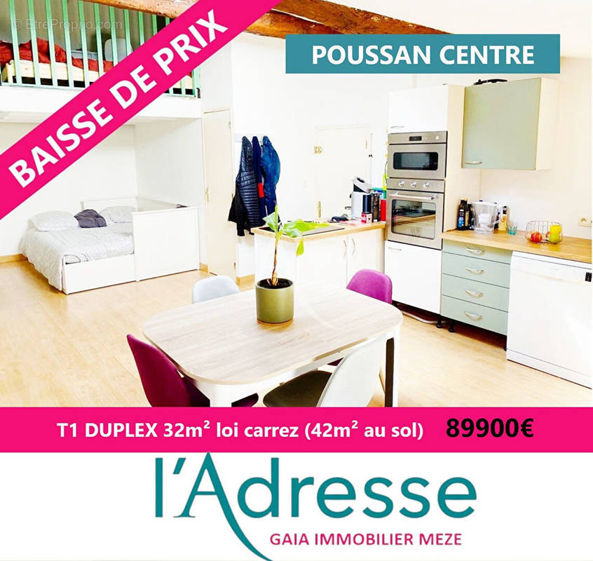 Appartement à POUSSAN