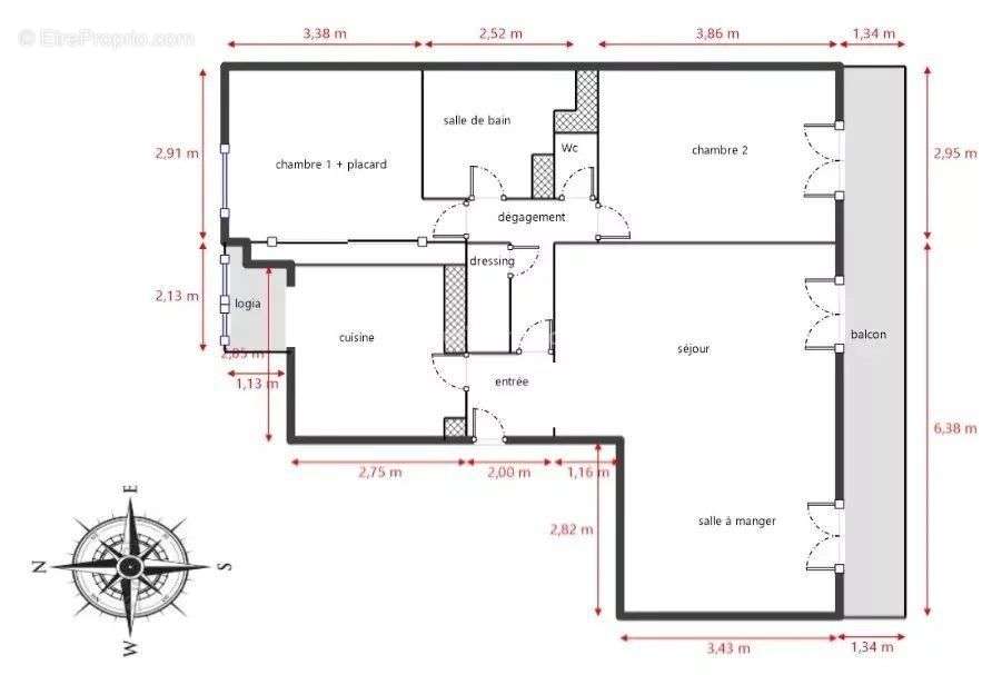 Appartement à MARSEILLE-10E