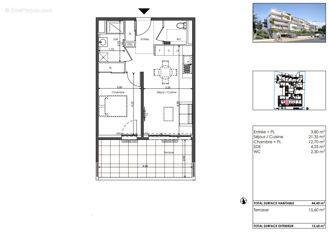 Appartement à SETE