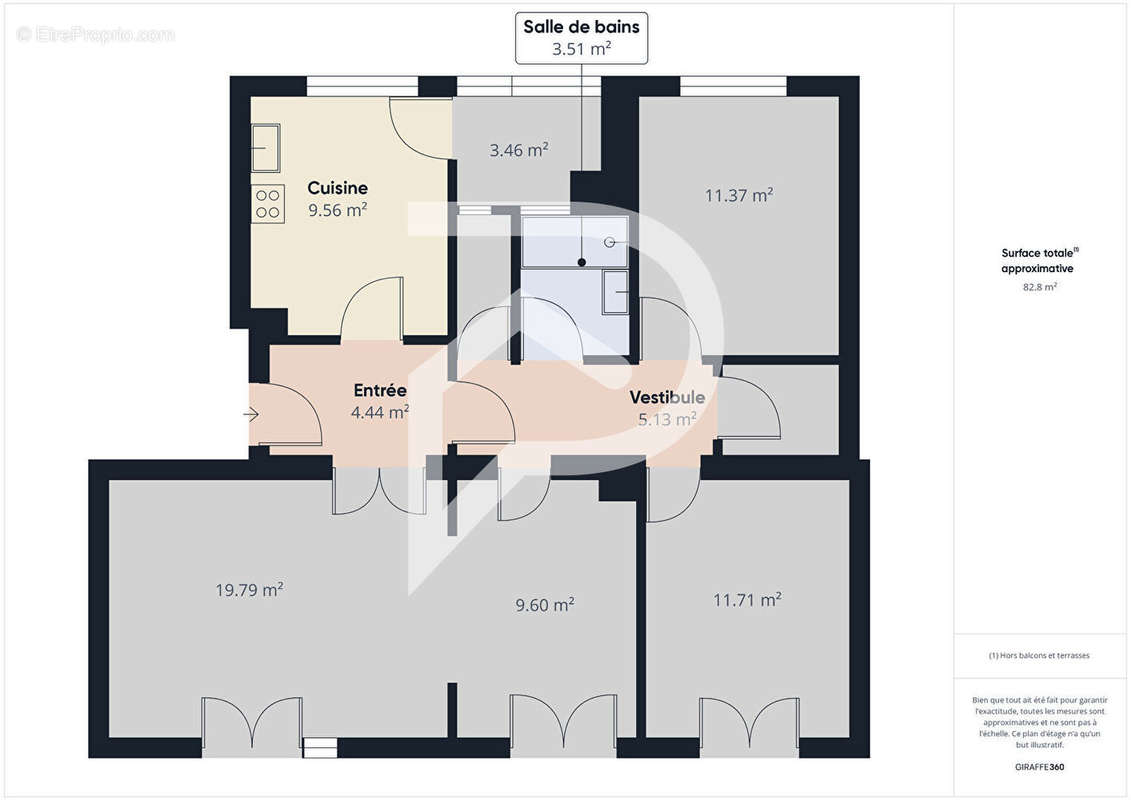 Appartement à BOURG-LES-VALENCE