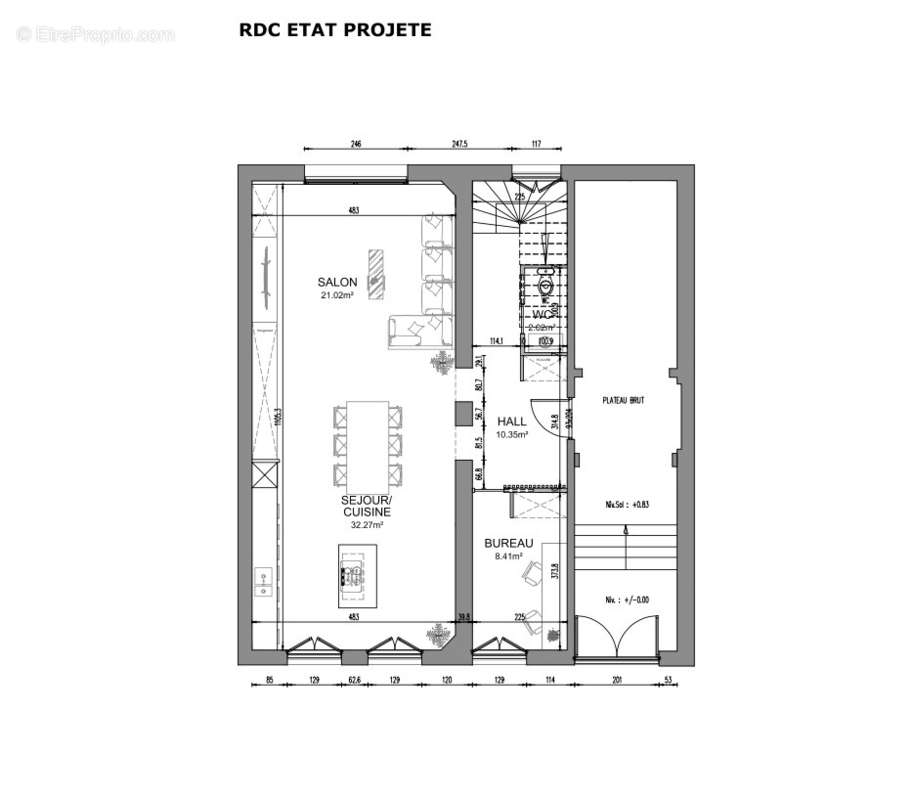 Appartement à LA MADELEINE