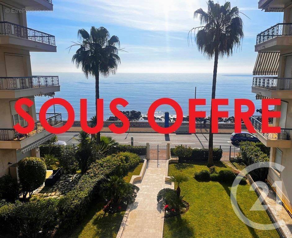 Appartement à MENTON