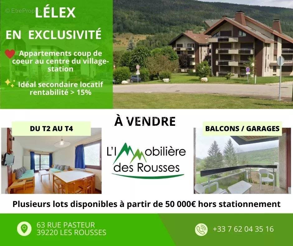 Appartement à LELEX