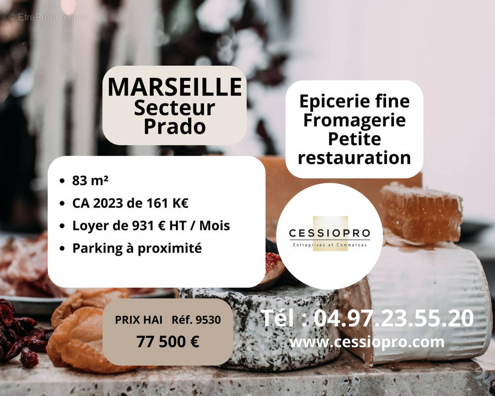 Commerce à MARSEILLE-8E