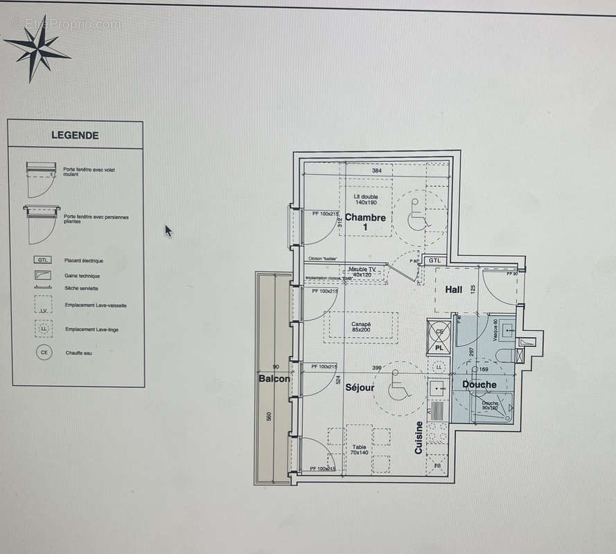 Appartement à MENTON