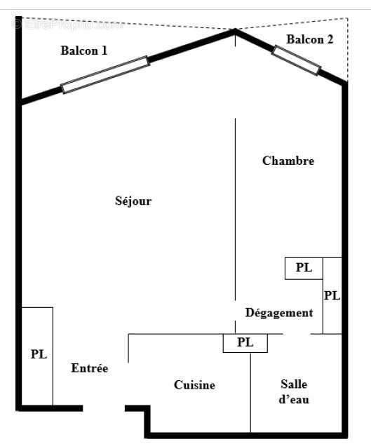 Appartement à PARIS-13E