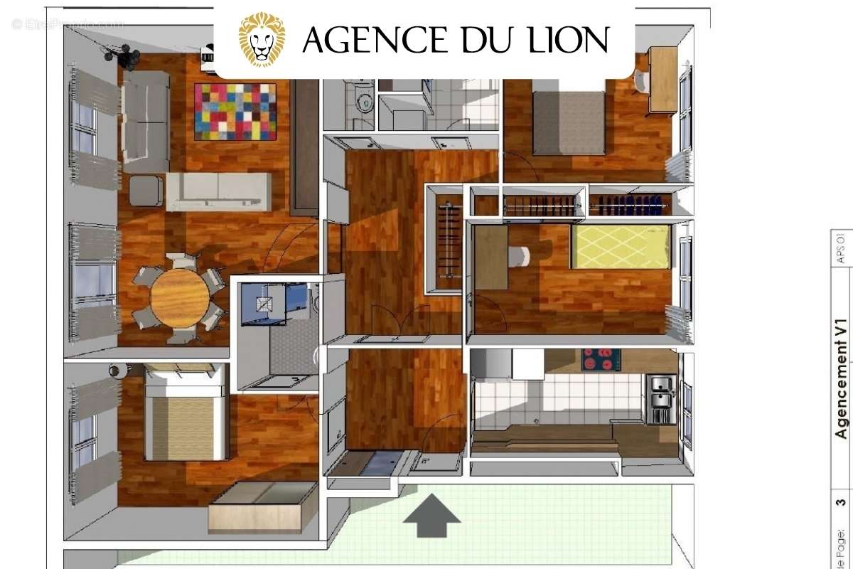 Appartement à PARIS-20E