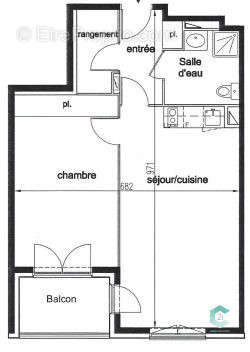 Appartement à CORNEBARRIEU