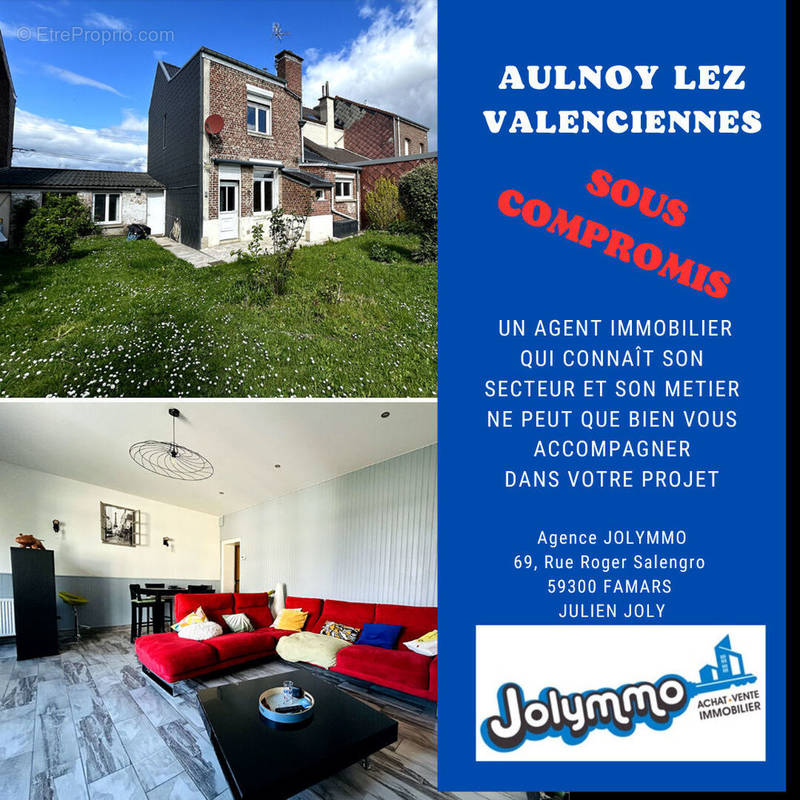 Maison à AULNOY-LEZ-VALENCIENNES