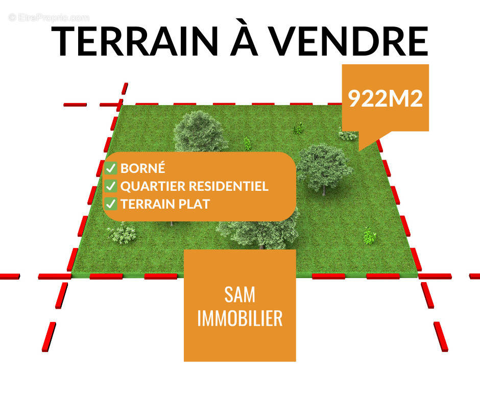 Terrain à SAINT-ANDRE