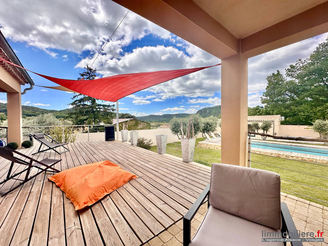 TERRASSE CÔTÉ SUITE  - Maison à GAUJAC