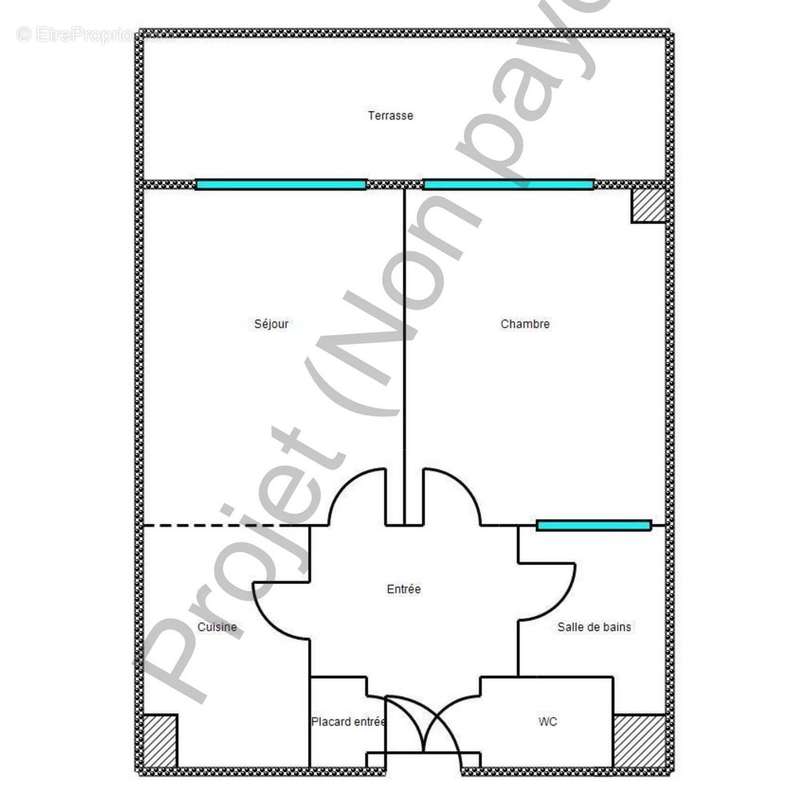 Appartement à LE CANNET