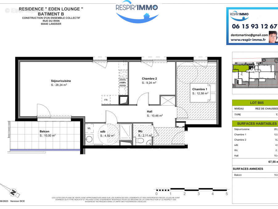 Appartement à LANDSER