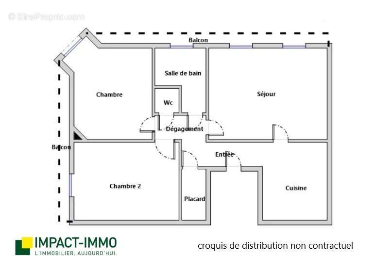 Appartement à CLICHY