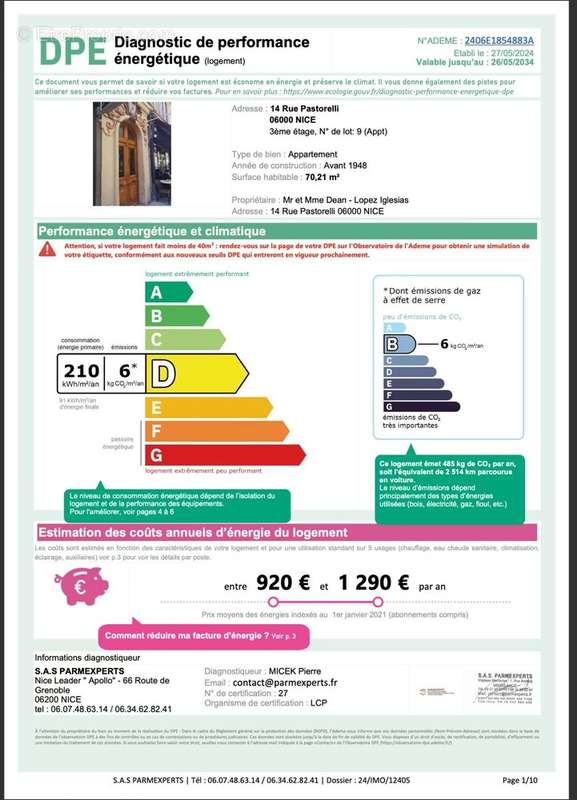 Appartement à NICE