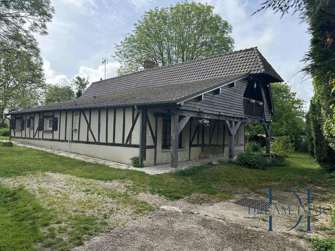 Vue avant. - Maison à PANILLEUSE