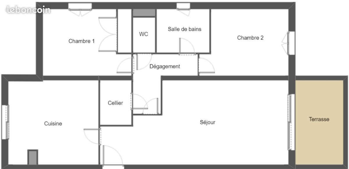 Appartement à SAN-MARTINO-DI-LOTA