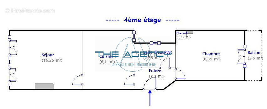 Appartement à MARSEILLE-3E