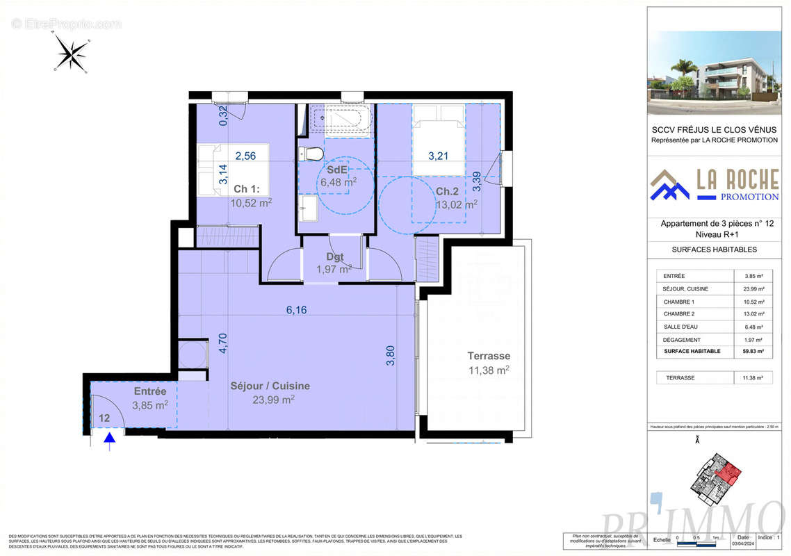 Appartement à FREJUS