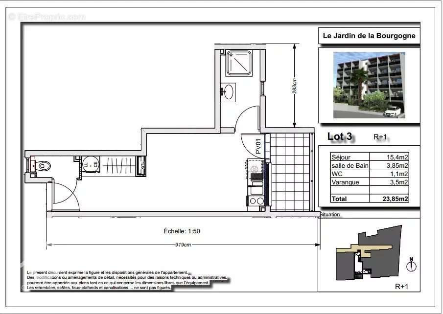 Appartement à SAINT-DENIS