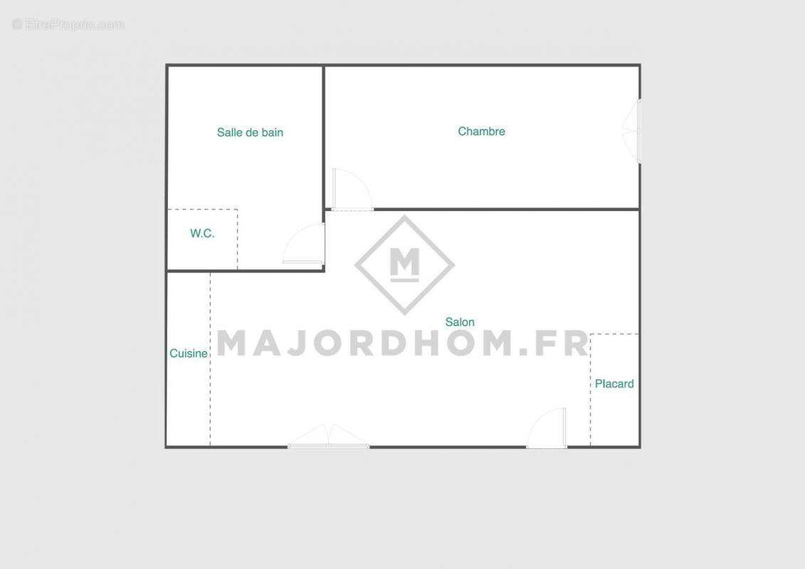 Appartement à MARSEILLE-4E