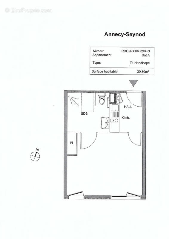 Appartement à QUINTAL