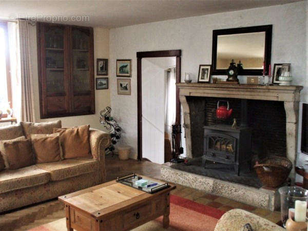 Main house - living room - Maison à SOUVIGNE