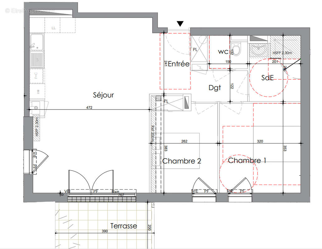 Appartement à LA BAULE-ESCOUBLAC