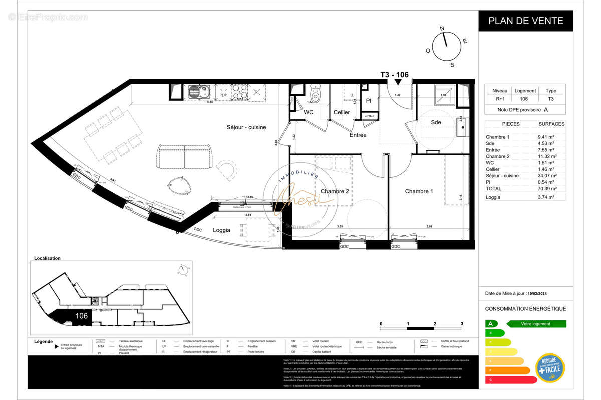 Appartement à DUNKERQUE