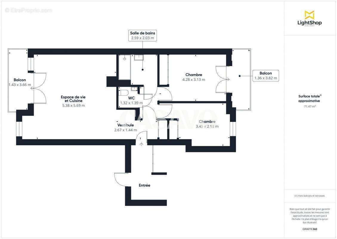 Appartement à SAINT-MAUR-DES-FOSSES